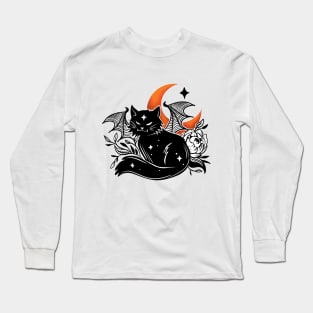 Evil cat Long Sleeve T-Shirt